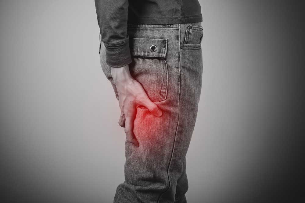 Man with Sciatica Pain